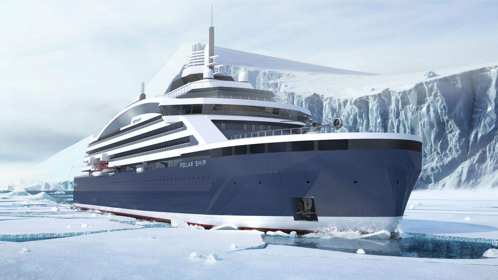 Vard to Build First Arctic LNG Cruise Vessel for Ponant